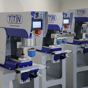 A look at the Universal Series economical pad printer lineup.