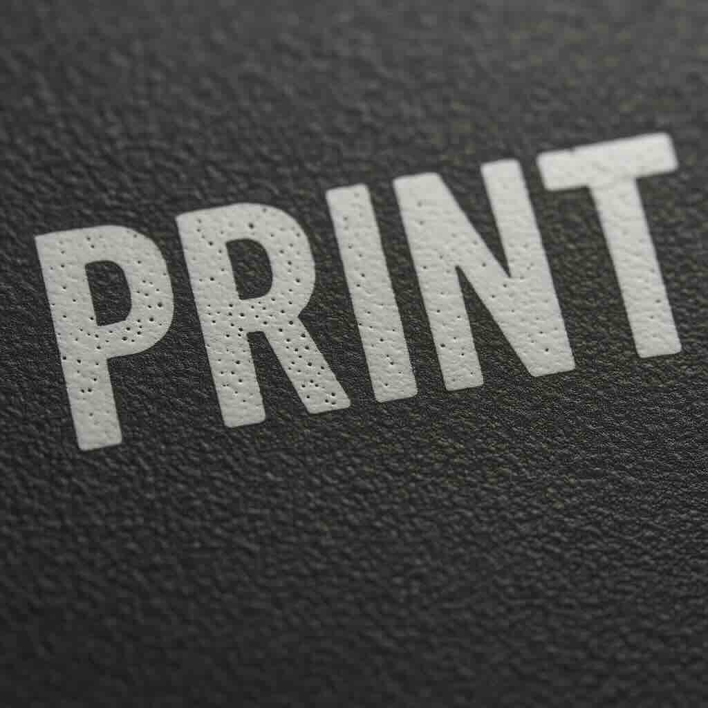 Pinholes in pad printing