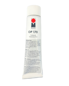 Marrabu OP 170 Deckpaste Opaquing Paste for screen printing – high-opacity white paste in 1kg container