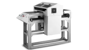Azon Razor Hale digital printer for high-volume, versatile material printing