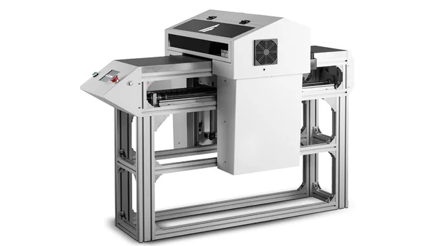 Azon Razor Hale digital printer for high-volume, versatile material printing