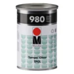 Marabu Tampa Glass TPGL 980 black pad printing ink can, a specialized ink for glass and ceramics, available from Automark.