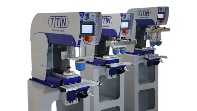 TTN Universal Series 1-color and 2-color pad printers lineup