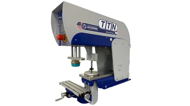 TTN Universal 134 single-color pad printing machine with a 134mm ink cup, a robust industrial printer distributed by Automark.
